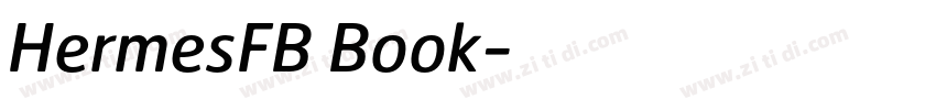 HermesFB Book字体转换